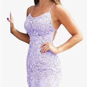 Lace Appliqué dress